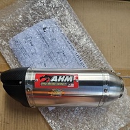 AHM PRO SPR SZR M3 GP1 GP3 DS CARBON SCK EXHAUST MUFFLER BOX EKZOS TUBE 51MM 52MM