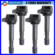 New 4Pcs 30520-RNA-A01 099700-101 Car Ignition Coils For Honda Civic 1.8L 2006-2011 UF582 C1580 UF-5