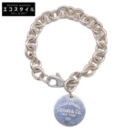 Tiffany & Co.) Return to Tiffany 圓形吊牌手鍊，925 銀 - [二手]