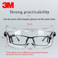 3M | 3M 12308 Anti Fog Protective Goggles Safety Eyes Suitable For Wear Glasses Or Wear Nearsighted 