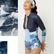 Sea Salt and Vinegar - The Wave Long Sleeve Swimsuit - ชุดว่ายน้ำแขนยาว