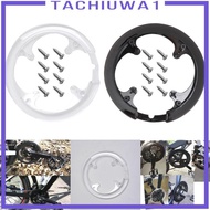 [Tachiuwa1] 42~44T Bicycle Chainring Guard with Screws, Chainring Cover, Bicycle Chainring Cover for