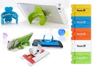 Touch-U Touch-E Mobile Phone Foldable Stand/Lazy Mobile Phone Clip on Stand/ Mobile Phone Holder