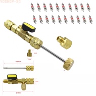 【YOSHOP】-Valve Core Remover Installer Kit Valve Cores Air Conditioner Valve Core Removal