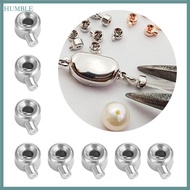 humb 20 Pieces Convenient Bead Positioning Clasps Stopper Spacer Bead Crimp End Beads