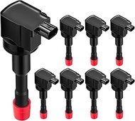 Set of 8 Ignition Coil UF374 Compatible with 2003 2004 2005 2006 2007 2008 2009 2010 2011 Honda Civi
