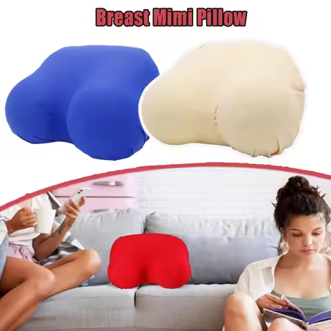 Memory Foam Slow Rebound Breast Pillow Simulation Women Boobs Hug Pillow Creative Funny Breast Pillo