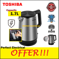Toshiba KT-17DR1NMY 1.7L stainless steel electric jug kettle sus304 double layer water boiler
