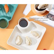 PERALATAN Sambal Plate snack Plate Children's Plate set Cute Plate Cute Bowl Cute Glass Tableware Cu