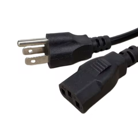 5-15P-C13 US Japan Canada Brazil Power Extension Cable Cord US Nema 5-15P 3Pin To IEC320 C13 Power C