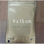 Uk clip pouch. 9 x 15cm | Gold gold