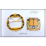 [pBnB]G7900 Garfield CUSTOM FACEPLATE AND BACKLIGHT