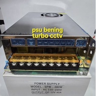 Psu Adaptor 12V 40A Switching PowerSupply Slim Power Supply 12v 12v Power Supply