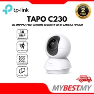 TP-LINK TAPO C230 3K 5MP PAN/TILT AI HOME SECURITY WI-FI CAMERA /IPCAM
