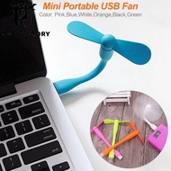 Portable Mini USB Fan Bendable Flexible Removable Gadgets Detachable Cooling Fan for Powerbank PC Laptop