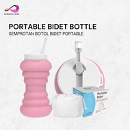 Portable Foldable Bidet Spray Collapsible Washing Spray Travel Bidet Long Nozzle Hygienic
