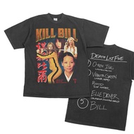 Chic F169 FIlm KILL BILL T-shirt Vol. 1 Washed Faded Vintage Movie T-shirt 16s by Muvisin