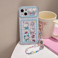 Anti-Scratch Hello Card Holder Case hp Redmi Note15 Pro Plus 5G 13C 14C A5 13X 15C Note 14 Pro Plus 