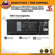 Dell Inspiron 5402 5502 Latitude 3510 4-Cell 53Wh Laptop Battery H5CKD 9077G TXD03 7T8CD