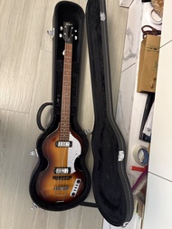 二手Violin Bass Hofner Beatles bass Ignition 系列（HI-BB-PE） Electric Bass Flame Maple Hofner Bass Guitar