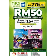 Astro NJOI HD  DECODER ONLY  / (NO DISH ) / without installation