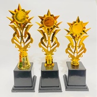 1 Set of Cups for Awards 30-35 cm High Free surabaya Trophy Writing & LogoDesign