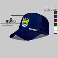 PERSIB BANDUNG TRUCKER STYLE HAT BINTANG 4.PERSIB BANDUNG HAT CHAMPION B2B