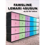 4-Tier Wardrobe ELCO/TABITHA Wardrobe