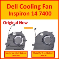 Dell Inspiron 14 7400 CPU Cooling Fan 0RDX8W 0F4R10