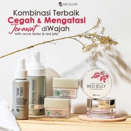 MS GLOW PAKET WHITENING+RED JELLY / ACNE+RED JELLY / ULTIMATE+RED JELLY / LUMINOUS+RED JELLY