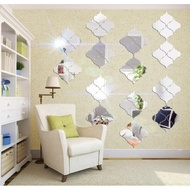 Set of 4 wall decorations, wall mirrors, aesthetic wall mirrors