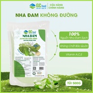 GC Food Unsweetened Pure Aloe Vera Jelly 500gr, Instant Drink, Topping Mixed Ingredients