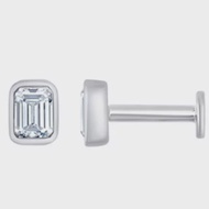 Star Promise Lab-Grown Diamond Step Cut Earring