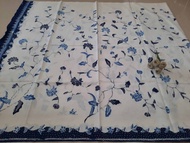 kain batik katun tulis dasar putih