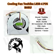 Toshiba Cooling Fan for Toshiba Satellite L850 L850D L855 L855D - 4pin, Compatible with L850M Model,