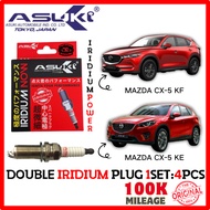ASUKI Japan Double Spark Plug Iridium Cx5 Ke Kf Mazda - aixeh22ttn