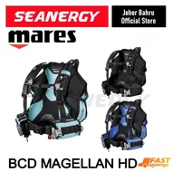 MARES BCD MAGELLAN HD BUOYANCY CONTROL DEVICE BUOYANCY COMPENSATOR FOR SCUBA DIVING