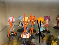 Qposket qp figure Q posket公仔 冇盒（Eva 美少女戰士 蕾姆 明日香 綾波麗 鬼太郎小花女）