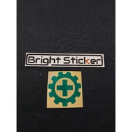 STICKER Stiker LOGO K3 HELM SAFETY CUTTING