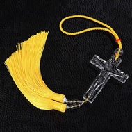 Loket kereta salib, bekalan Kristian, barang kemas loket kristal, loket kereta