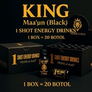 👑KING BLACK Maajun tenaga kelakian (1 box 20 bottle) 1 shot anergy drinks