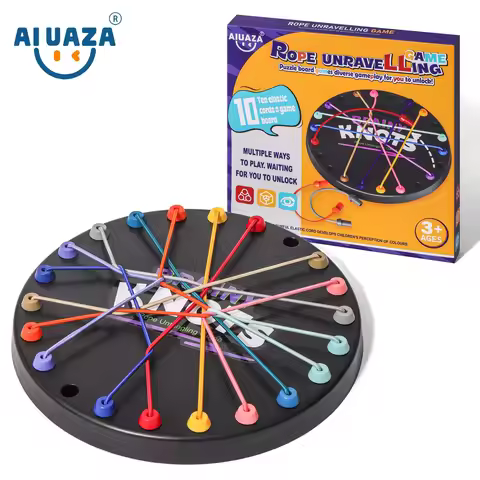 AIUAZA children's chain board game, unlock board games, party rope breaking challenge board games, p