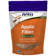 NOW Supplements, Pure Apple Fiber Powder with Apple Pectin, Non-GMO Project Verified, 12-Ounce NOW S