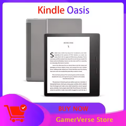 Kindle Oasis ebook reader– With 7” display and page turn buttons Original second hand Kindle электро