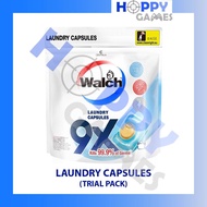 *TRIAL PACK* Walch Laundry Capsules 9x Antiseptic Walch Laundry Pods 60 Pods Walch Detergent