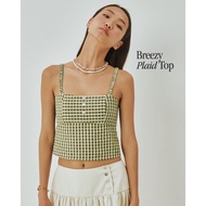 Reverie Breezy Plaid Top-Backless Spaghetti Strap (3 Colors Available)