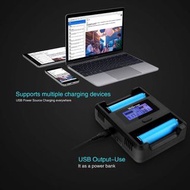 USB 雙槽通用 3.7v 18650 鋰電池充電器  hysckp USB Dual Bay Universal 3.7v 18650 Lthium Battery charger 磁吸充電 USB