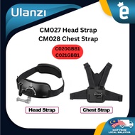 Ulanzi CM027 Head Strap Mount / CM028 Chest Strap for Gopro Insta360 DJI Action Cameras C021GBB1 C02