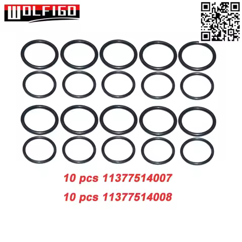 Fit For BMW N42 N46/N Engine Spark Plug Tube O-Ring Seal Gasket For E81 E87 E46 E90 E91 E83 E85 1137
