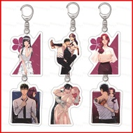 YS Yakuza Fiance Raise wa Tanin ga Ii Yoshino Somei Kirishima Miyama acylic key holder keychain pend